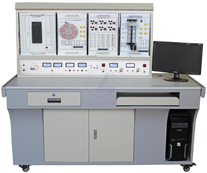 LGM-S03型 西门子S7-300PLC综合实训实验装置_西门子PLC实验台|三菱PLC实验装置_北京理工伟业公司研制生产